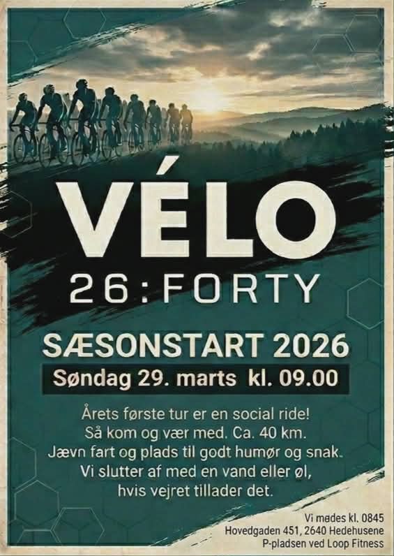 Plakat for sæsonstart 2026